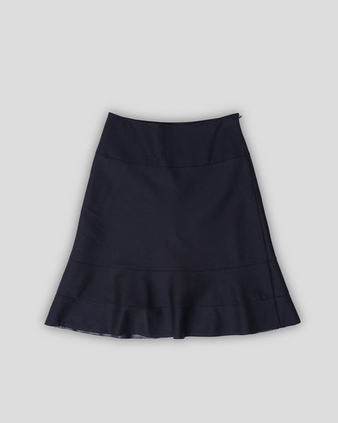 Junya Watanabe Wool Flare Skirt / Size: 27 – Front General Store