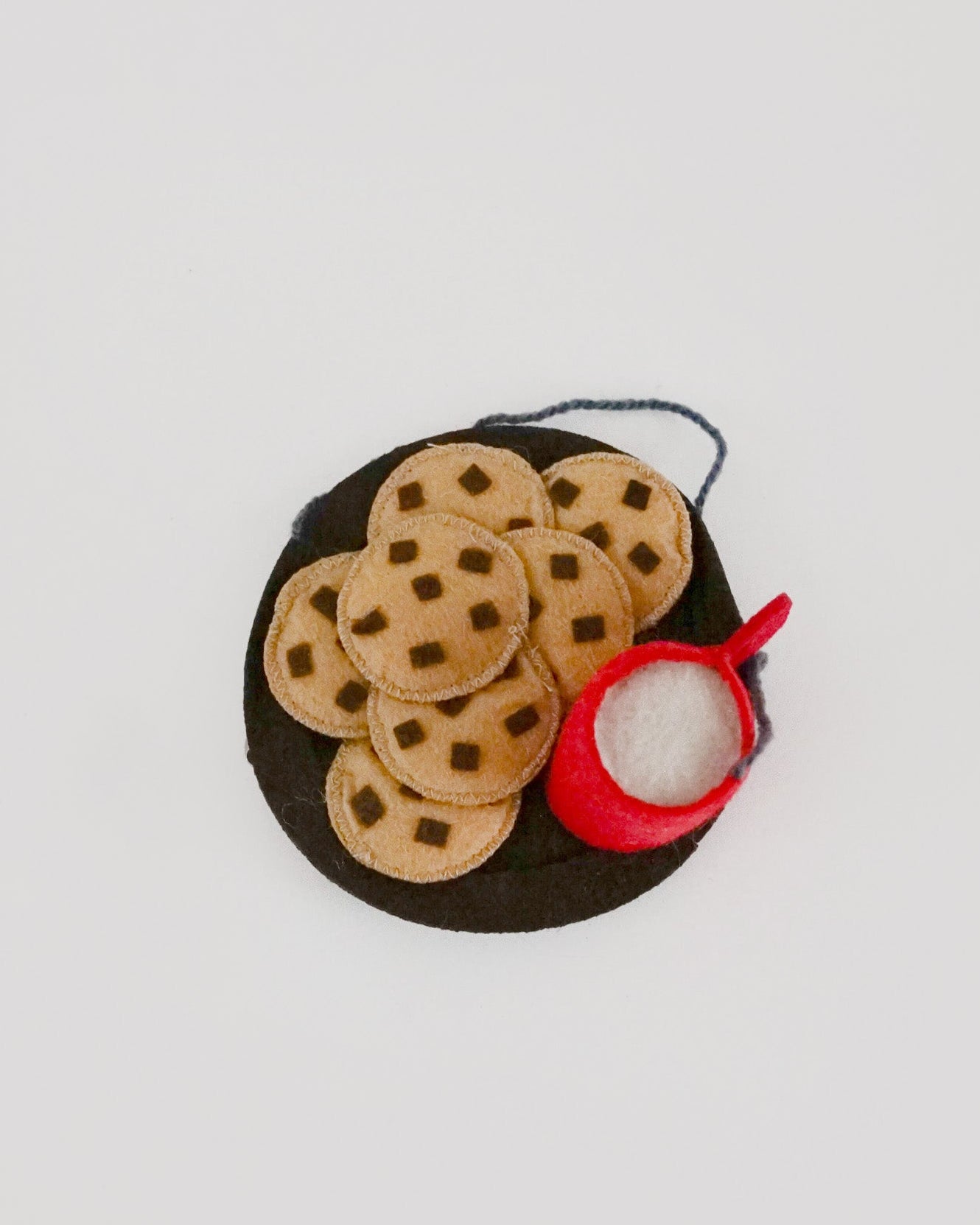 Milk and Cookies Ornament Ornament