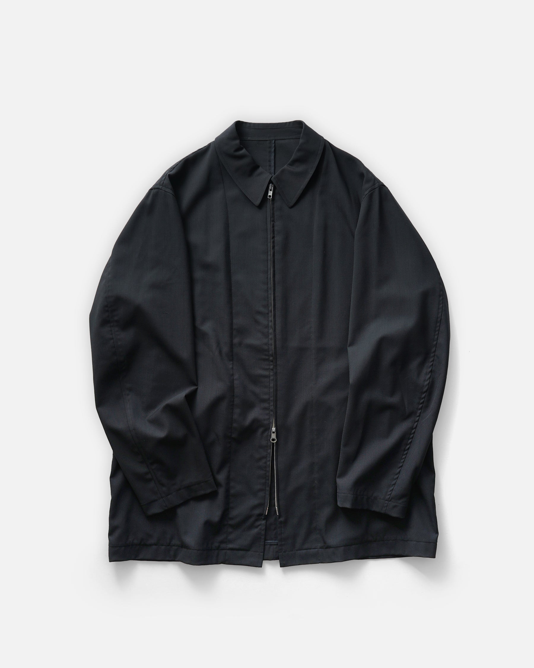 Black Wool Zip Up Jacket – Front General Store