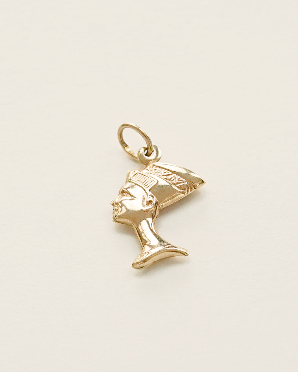 14k Gold Nefertiti Charm