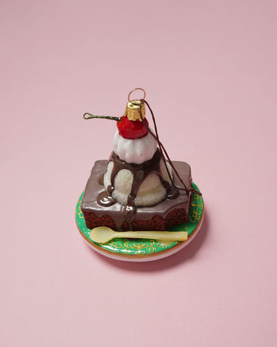 Brownie Sundae Ornament