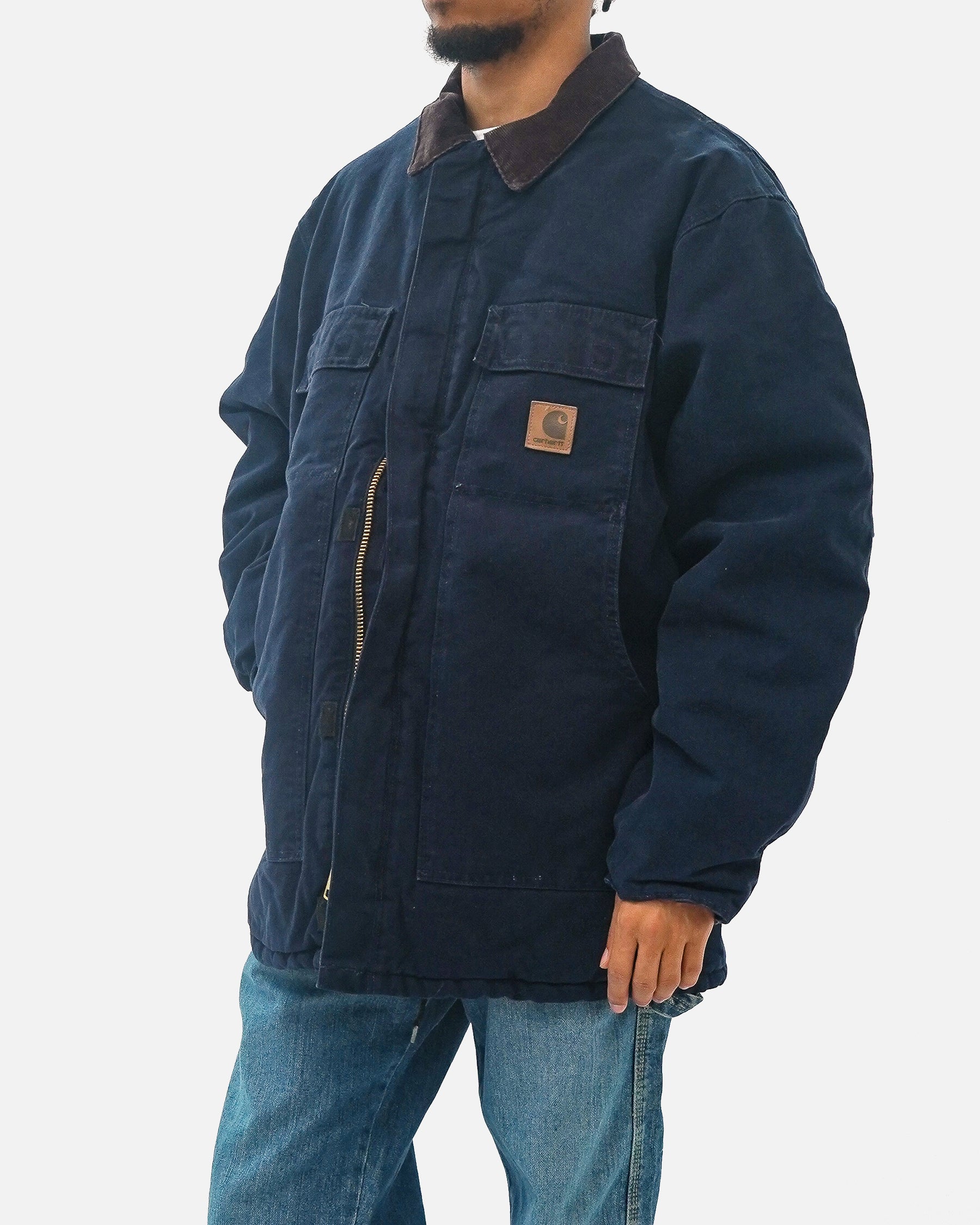 Carhartt ダークブルージャケット New Old Stock Carhartt Arctic Coat / Midnight – Front General Store