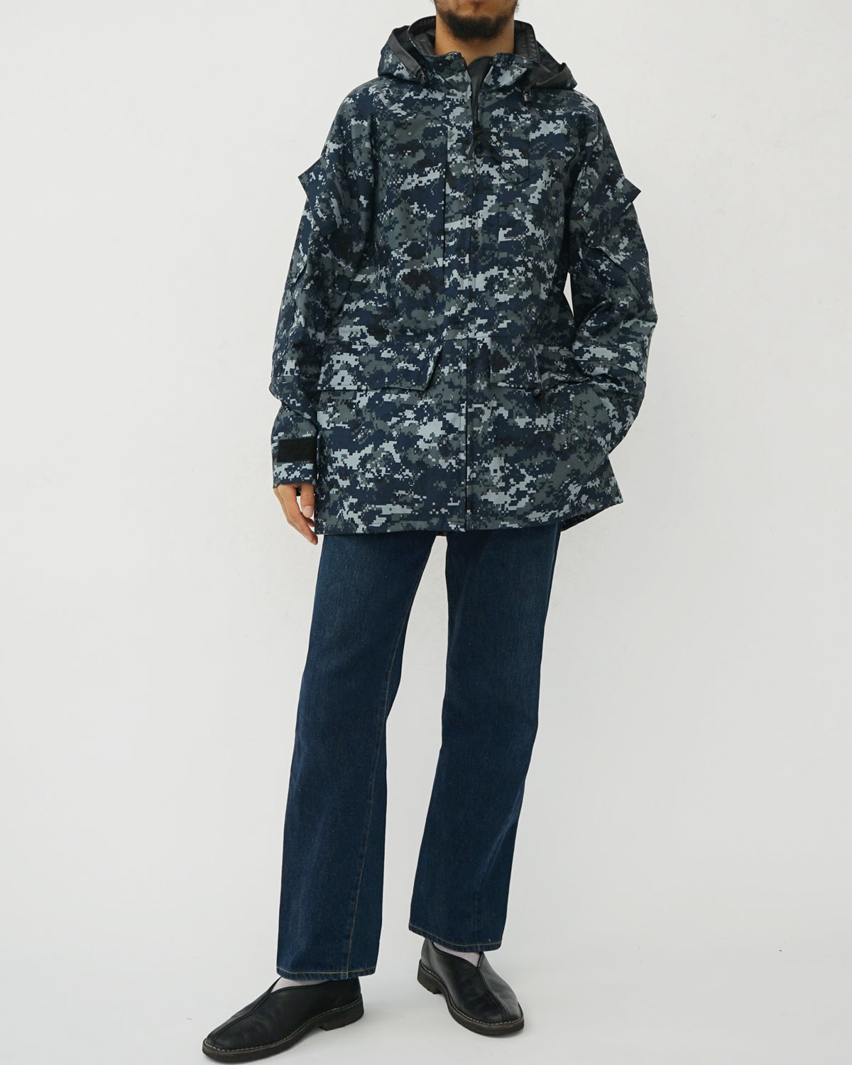 Apecs Gore-tex Parka / USN Digital Camo – Front General Store