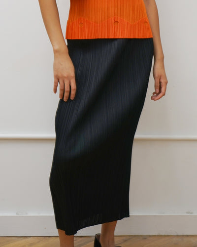 Pleats Please Black Skirt