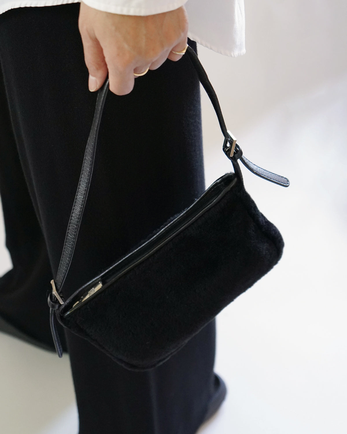 Faux Fur Hand Bag