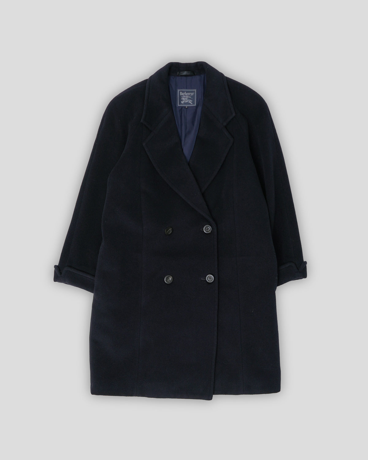 Cashmere Bland Double Breasted Coat