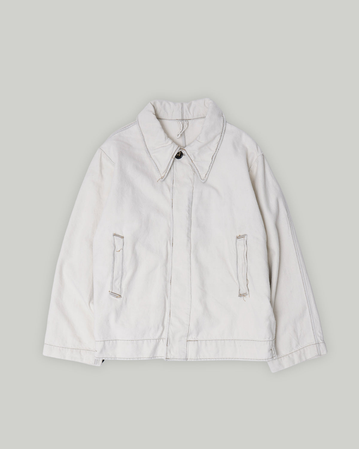 White Work Jacket