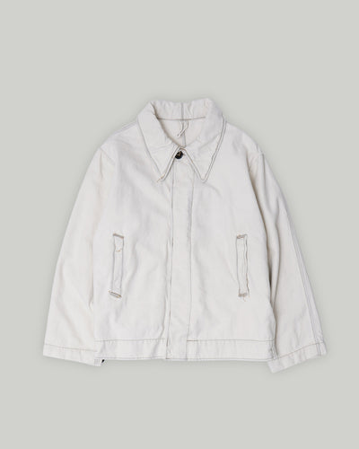 White Work Jacket