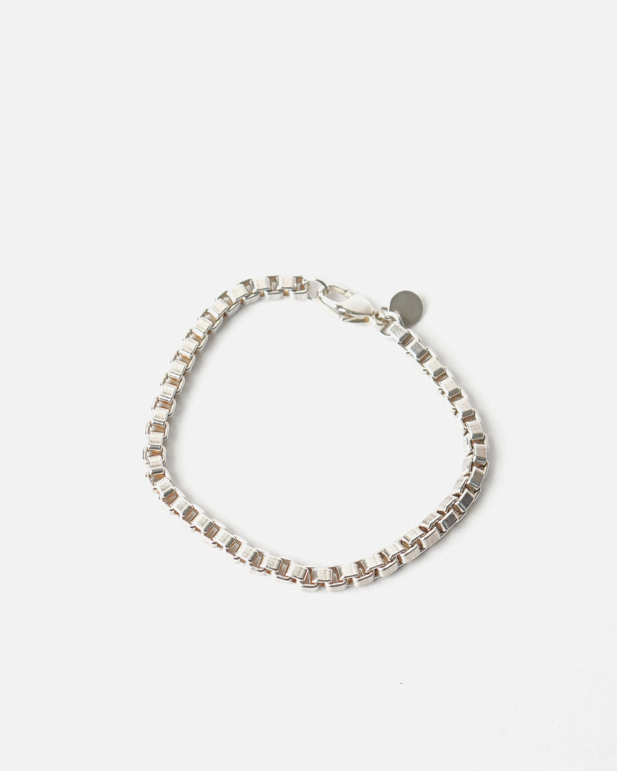 Silver Box Chain Bracelet