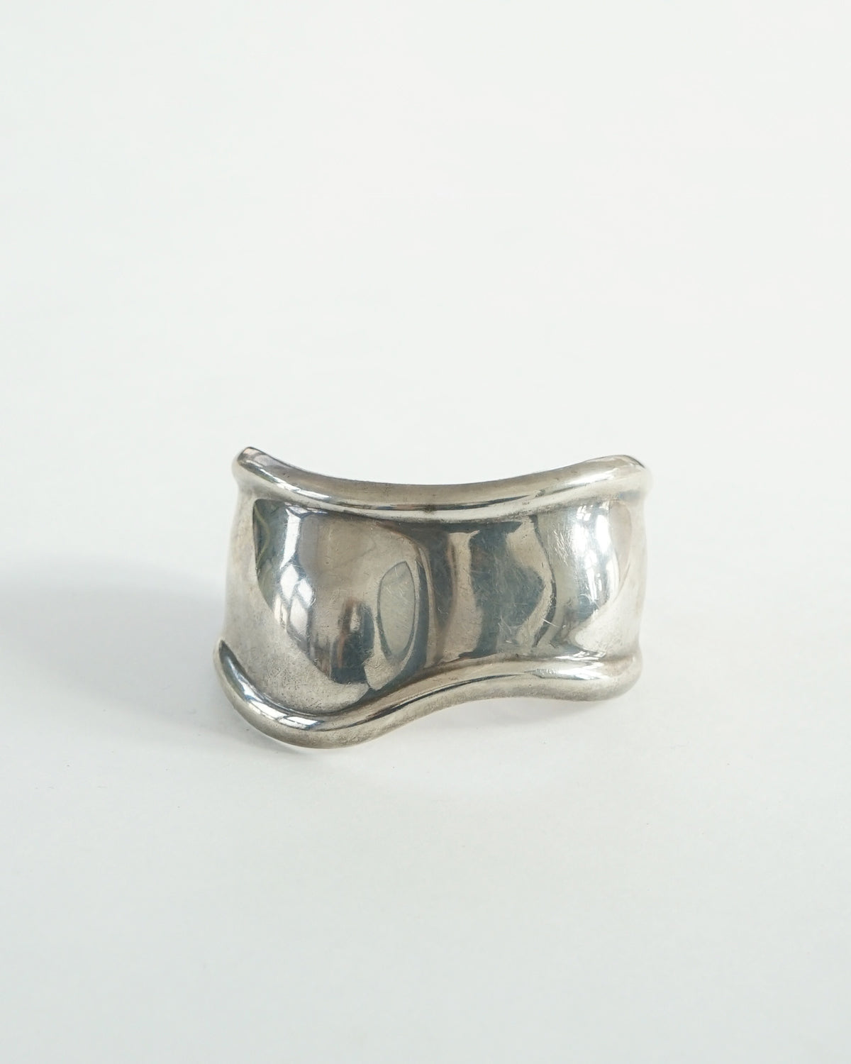 Silver Bone Cuff Bracelet