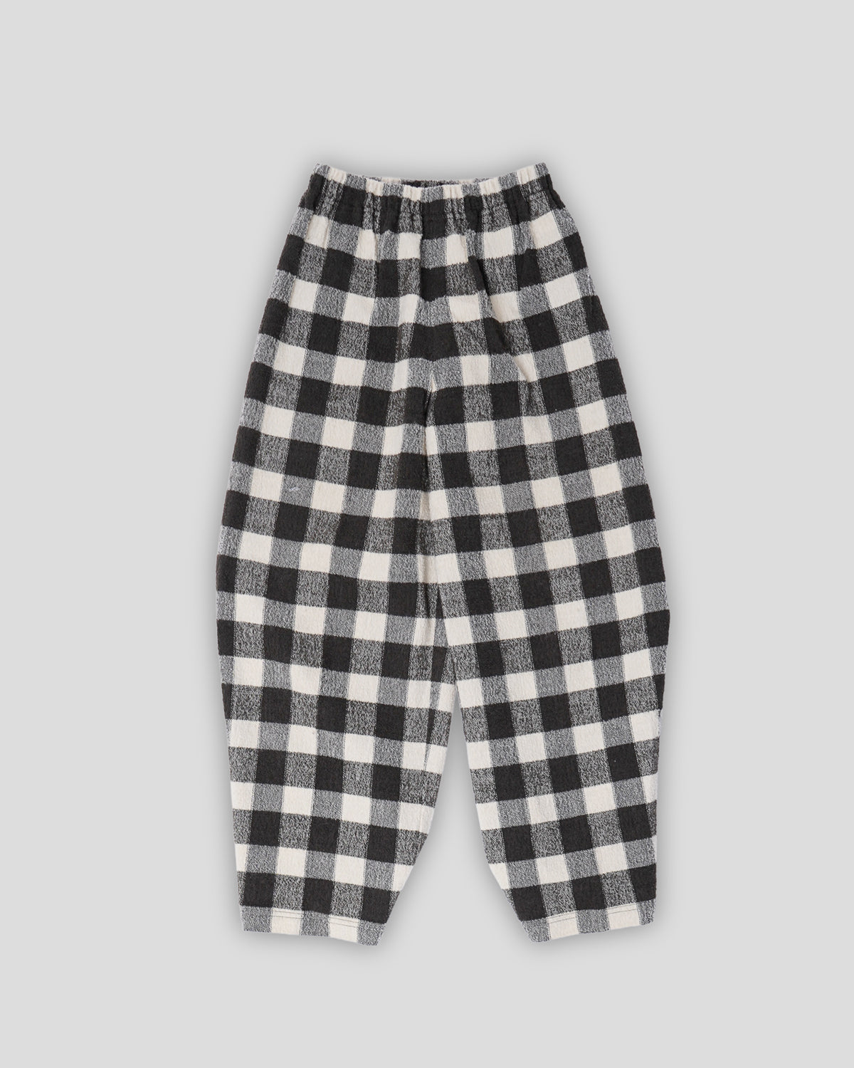 Wool Plaid Pants 