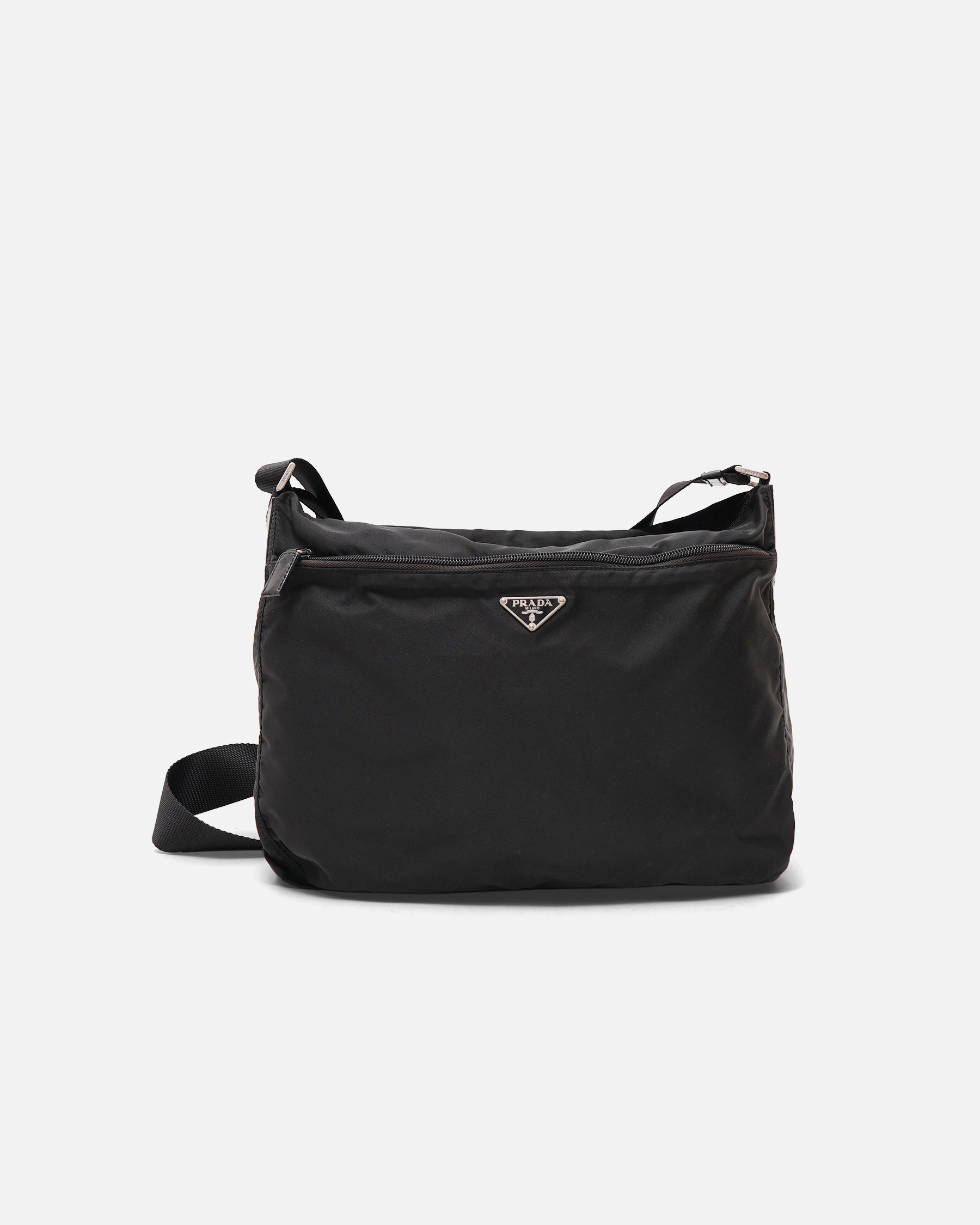 バッグ PRADA TESSUTO NYLON SACOCHE SHOULDER BAG PRADA Tessuto Nylon Shoulder Bag Made in Italy – Front General Store