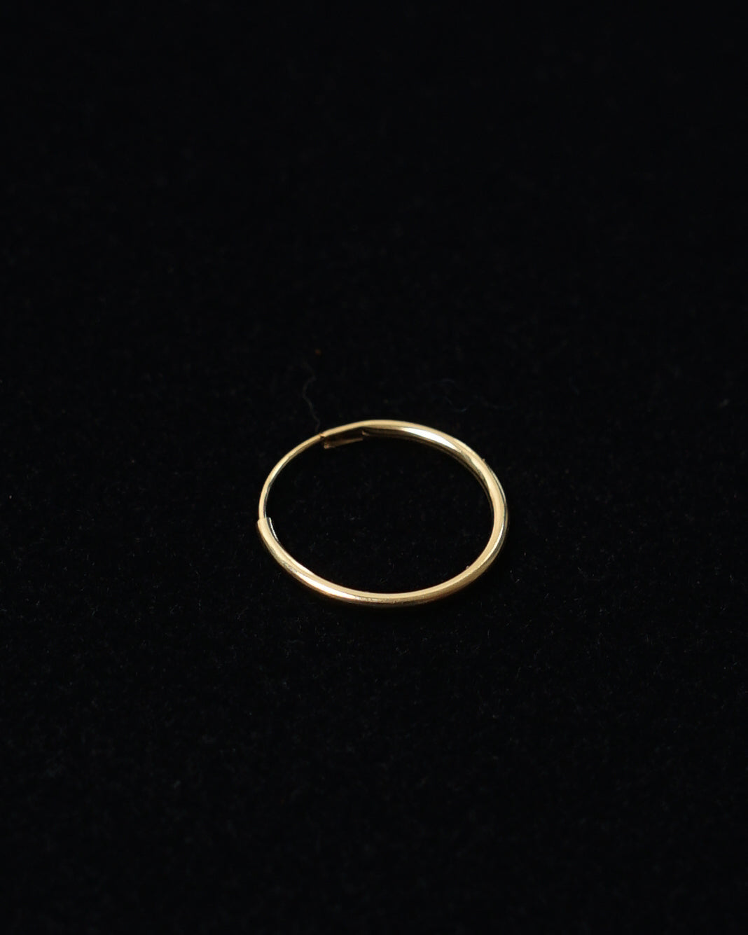 14k Gold Hoop Earring (Single)