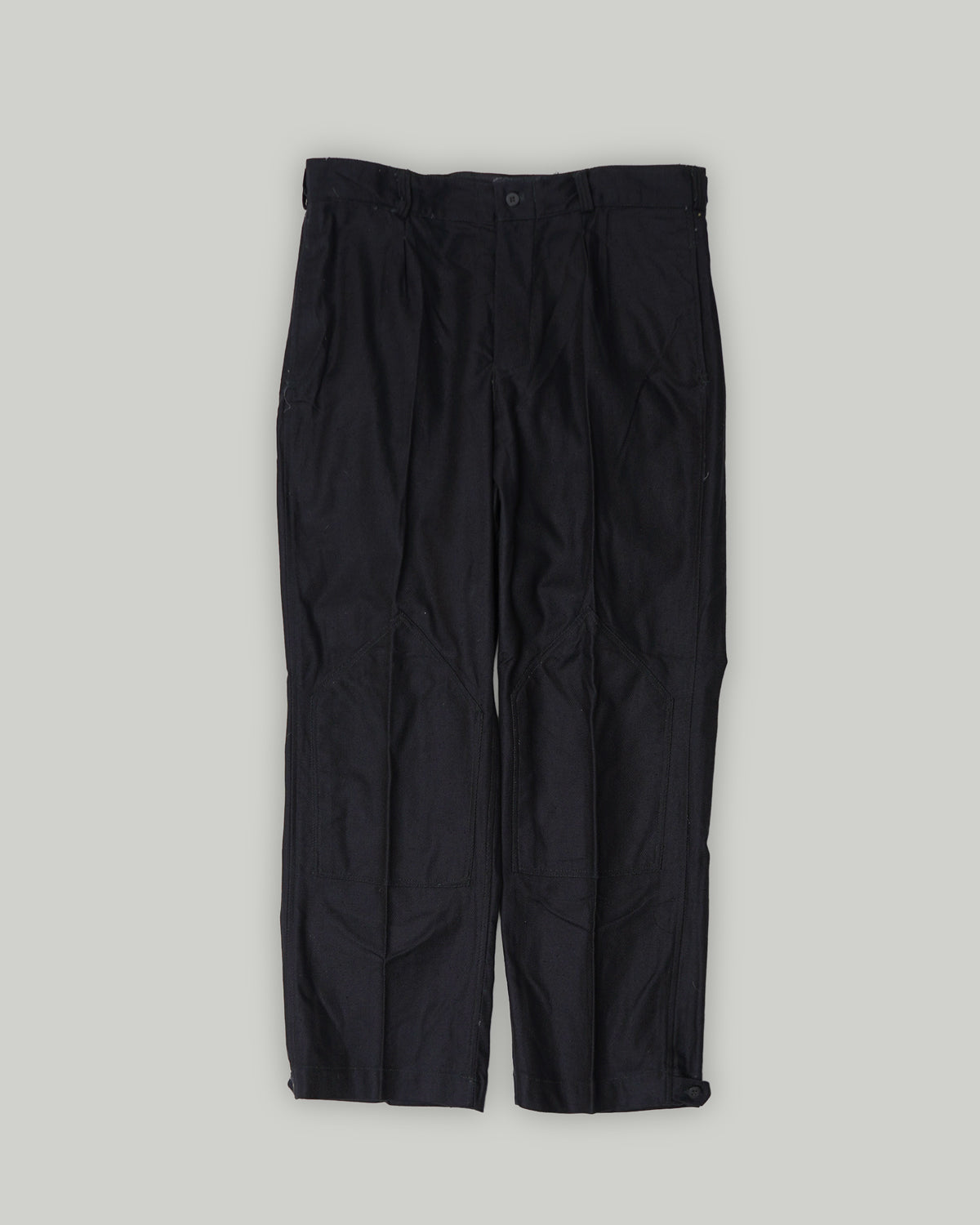 Black Double Knee Work Trousers