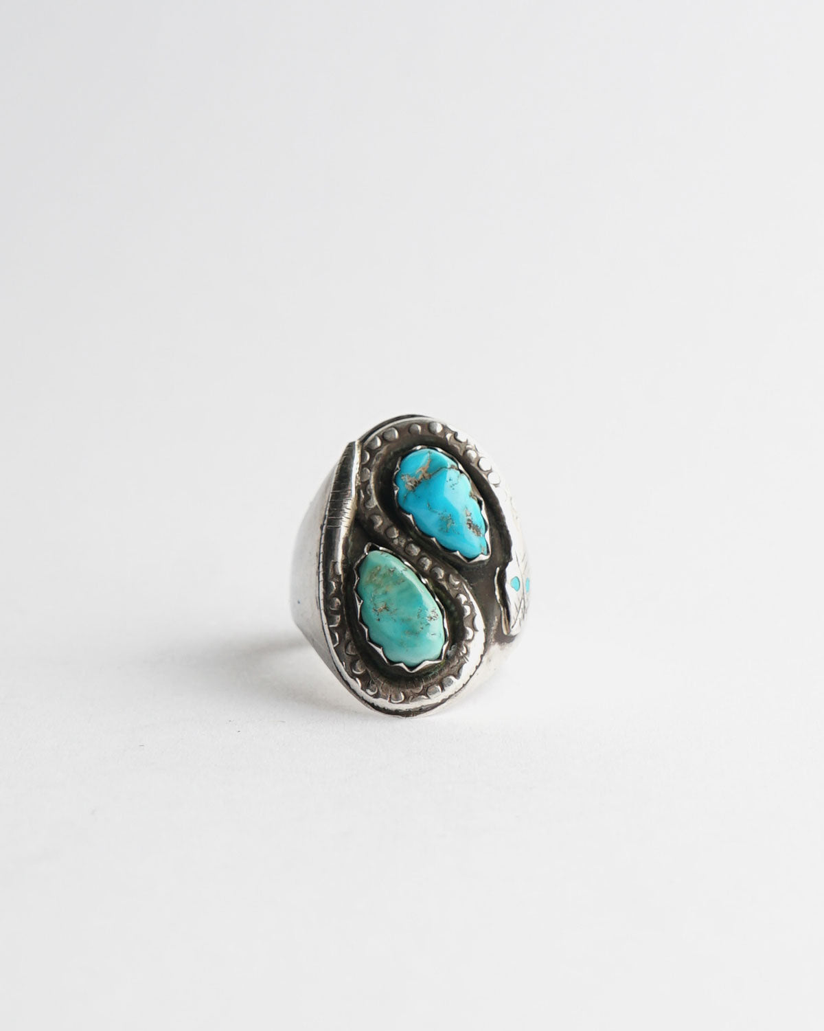 Silver x Turquoise Ring / size: 11.5