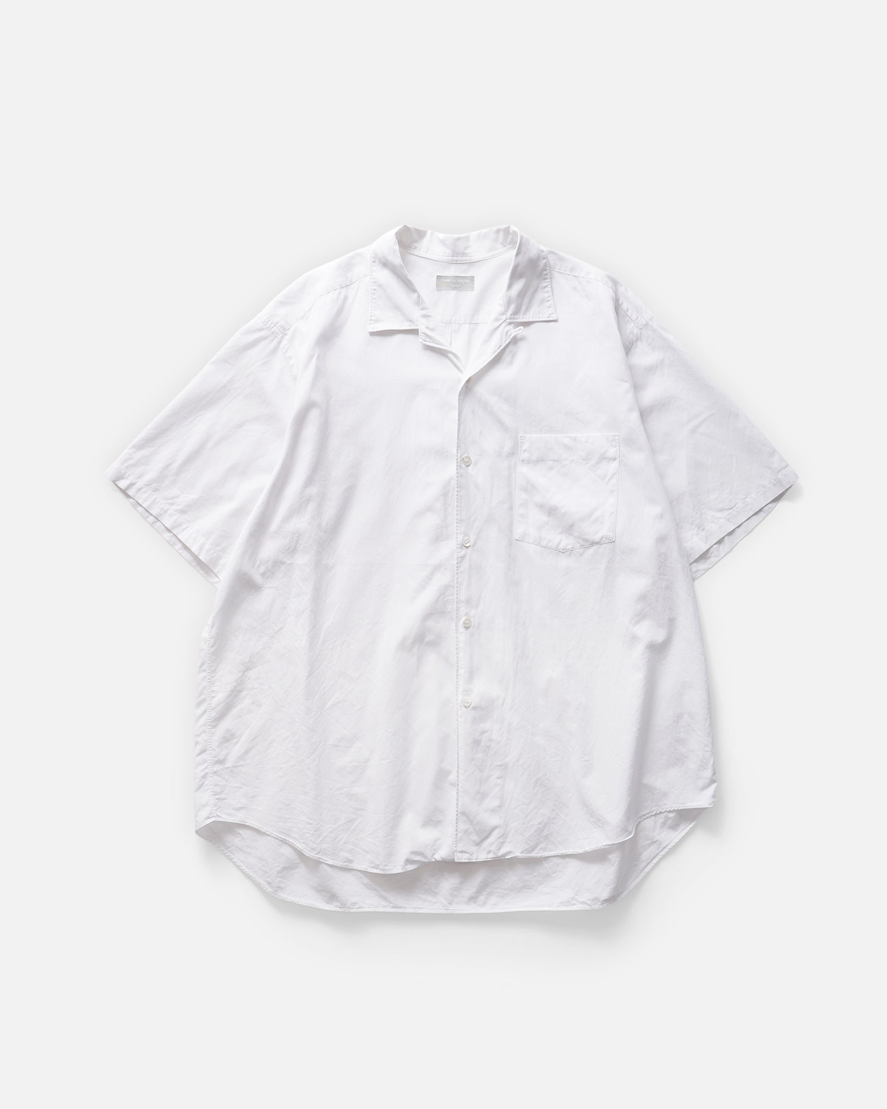 トップス 90's COMME des GARCONS SHIRT Open Collar COMME des GARÇONS HOMME 90's Open Collar S/S Shirt Made in Japan