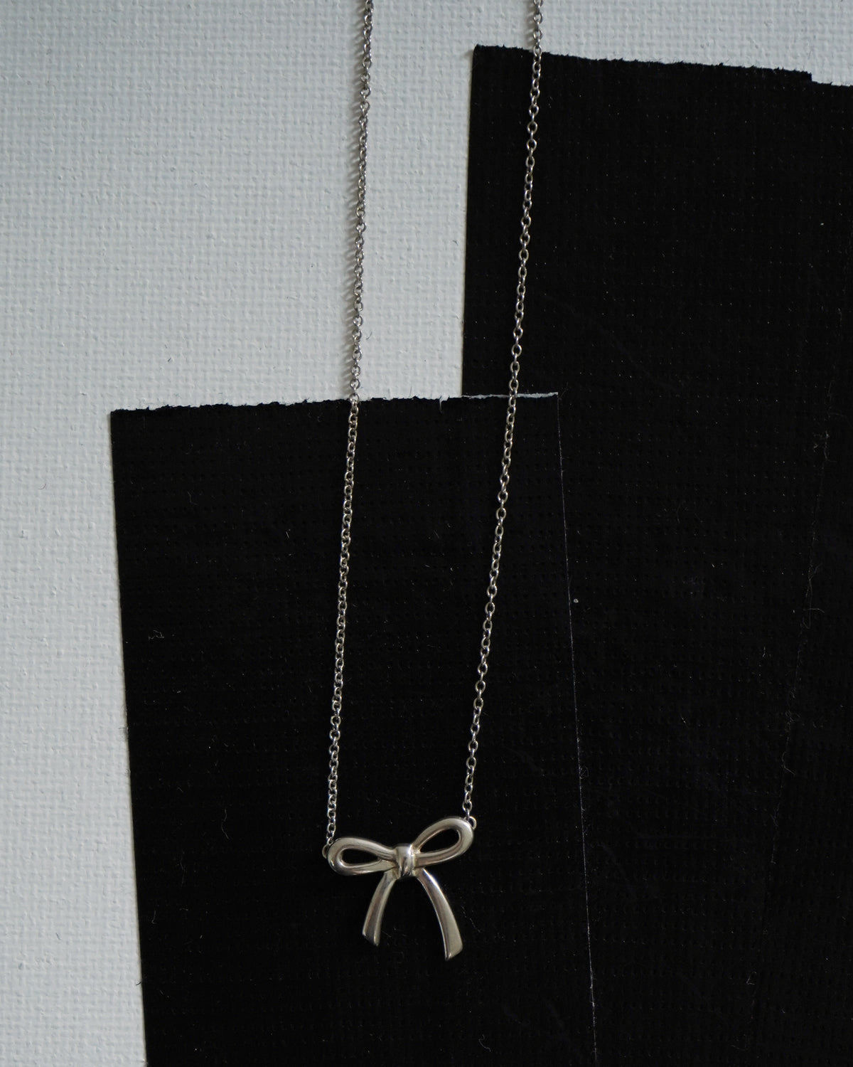 Bow Ribbon Necklace