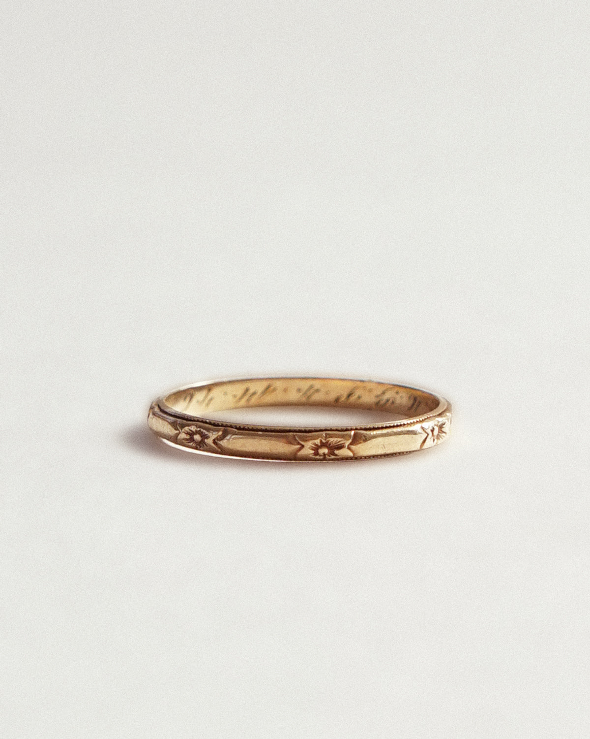 14k Gold Ring w/ Aquamarine