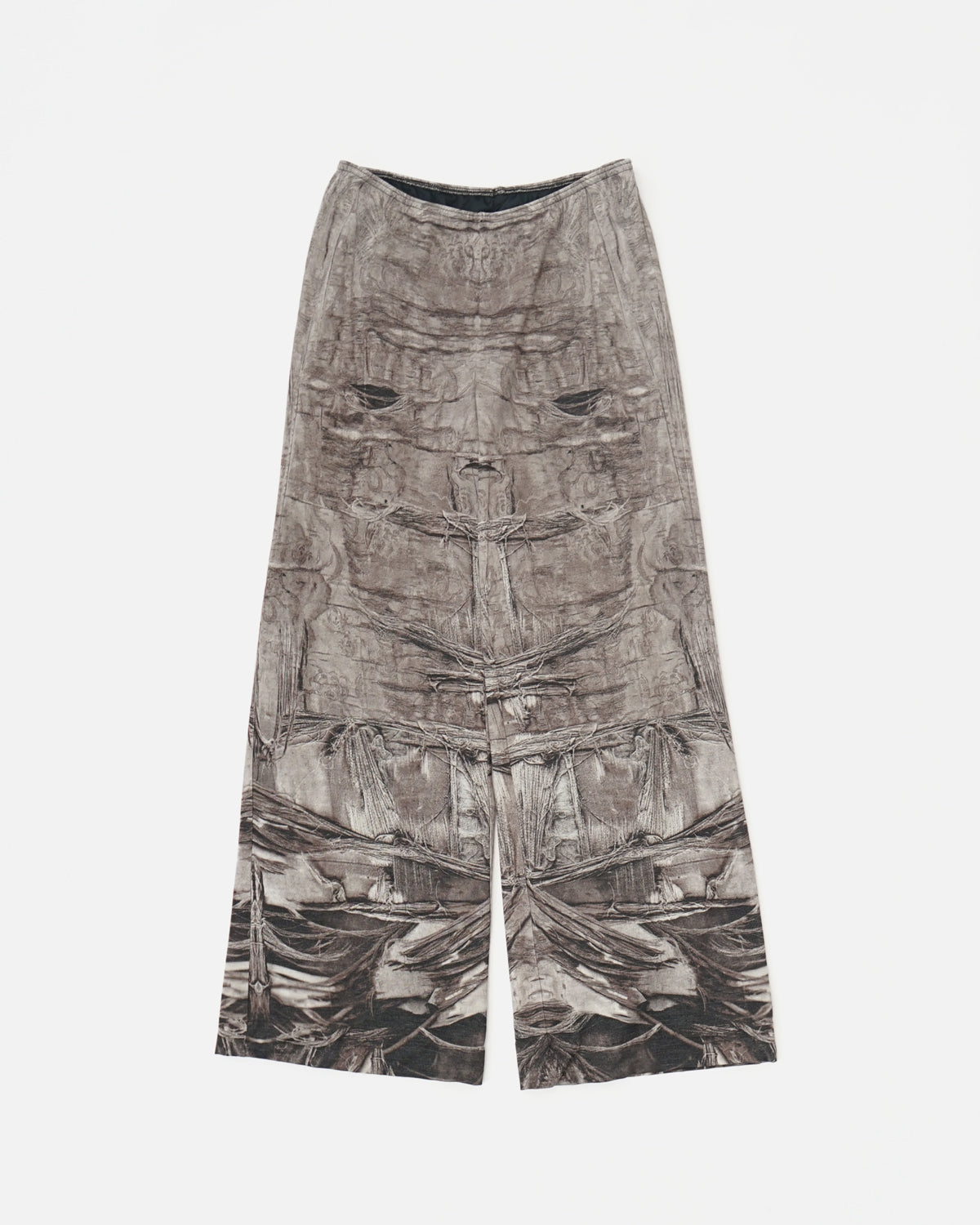 Photo Printed Wide Pants