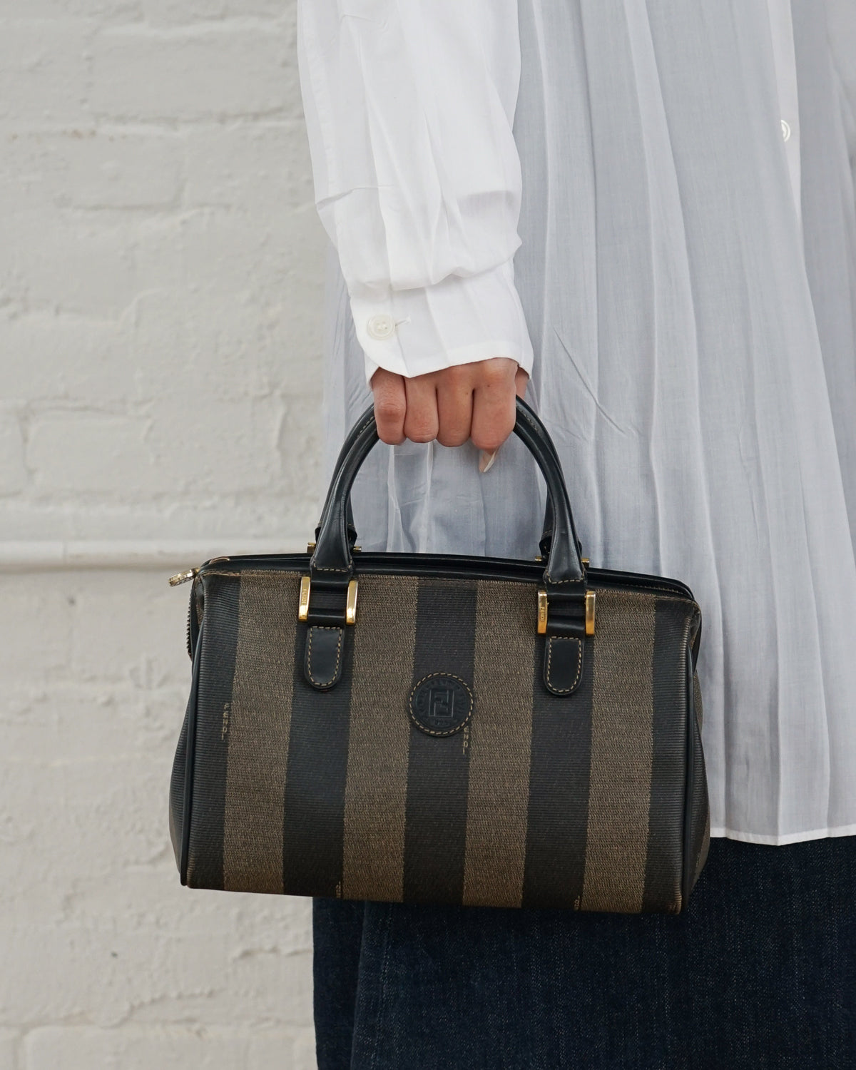 Pecan Boston Bag