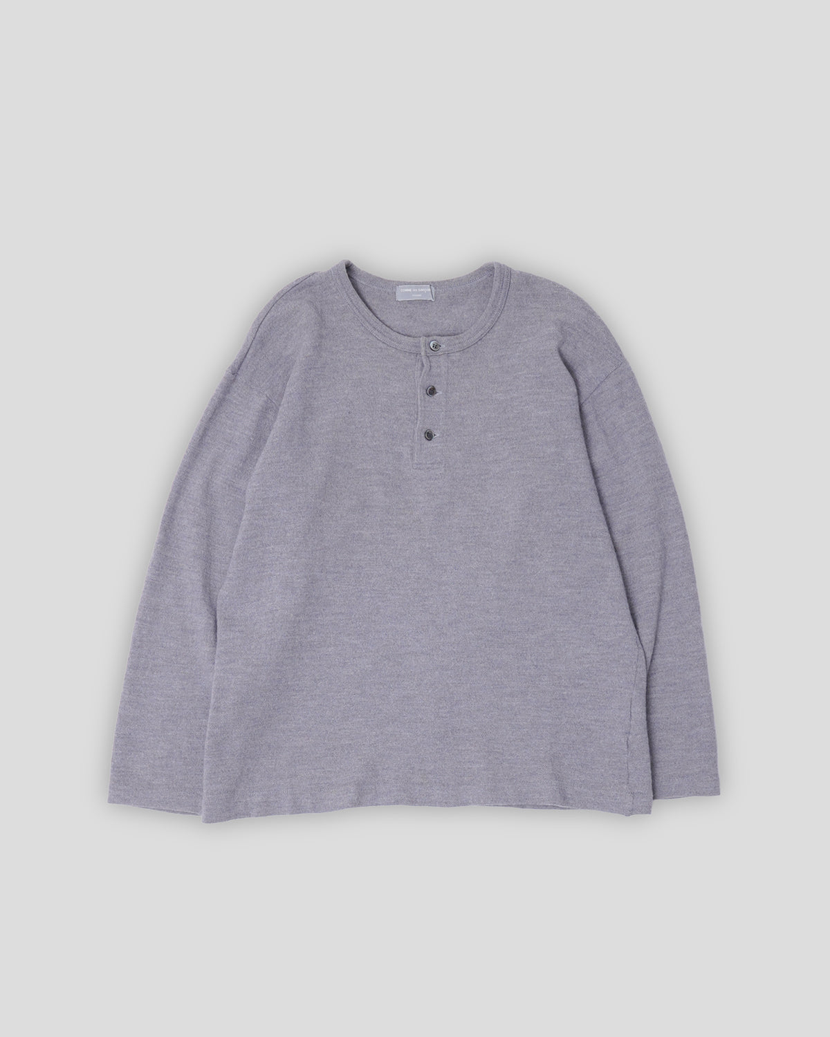 Henry Neck L/S Wool Top