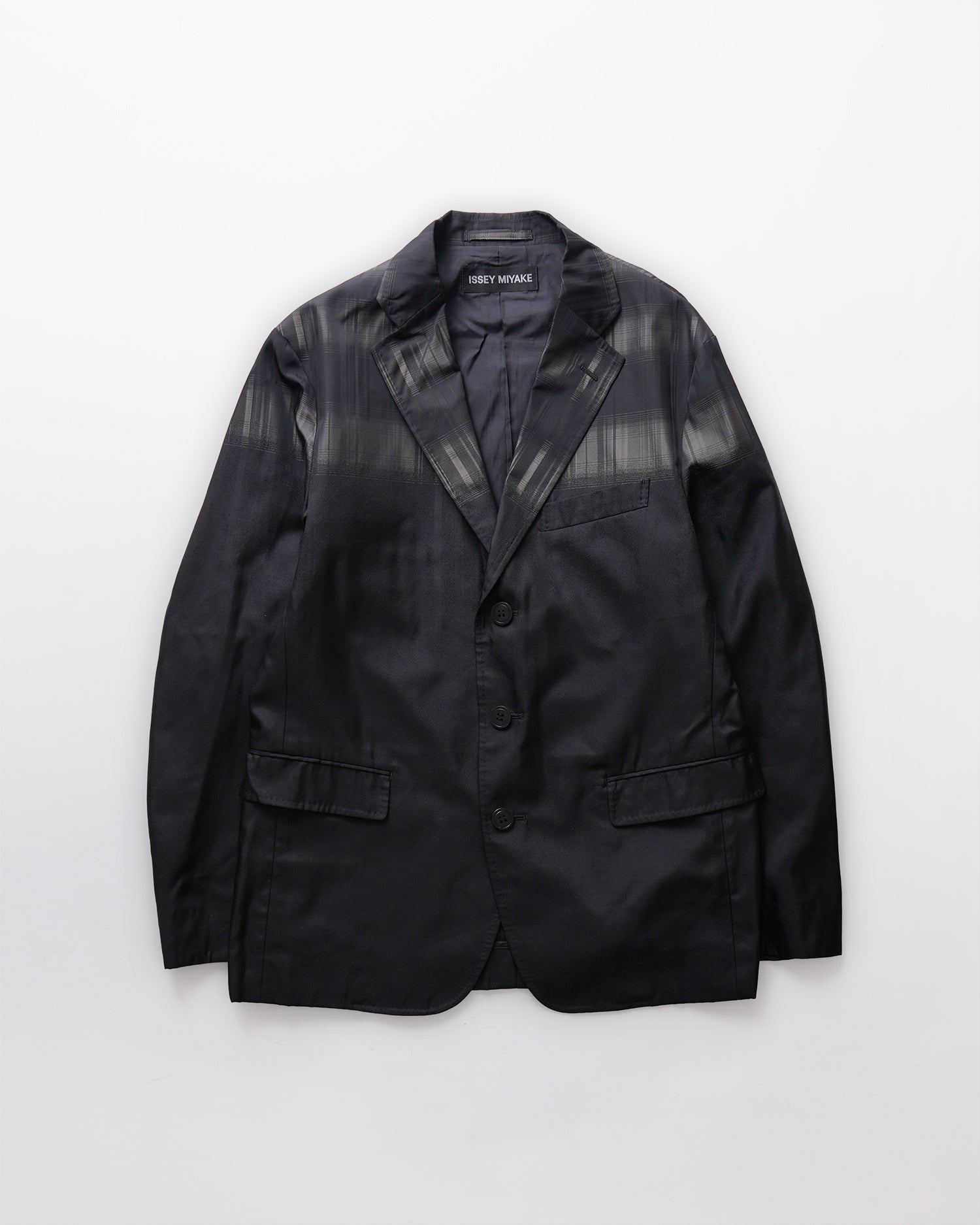 Silk Blended Plaid Tailored Jacket – Front General Store