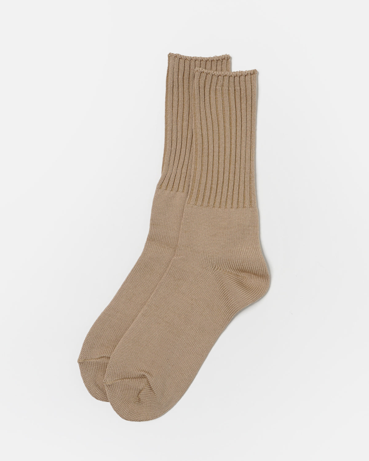 Silket Ribbed Socks / Brown