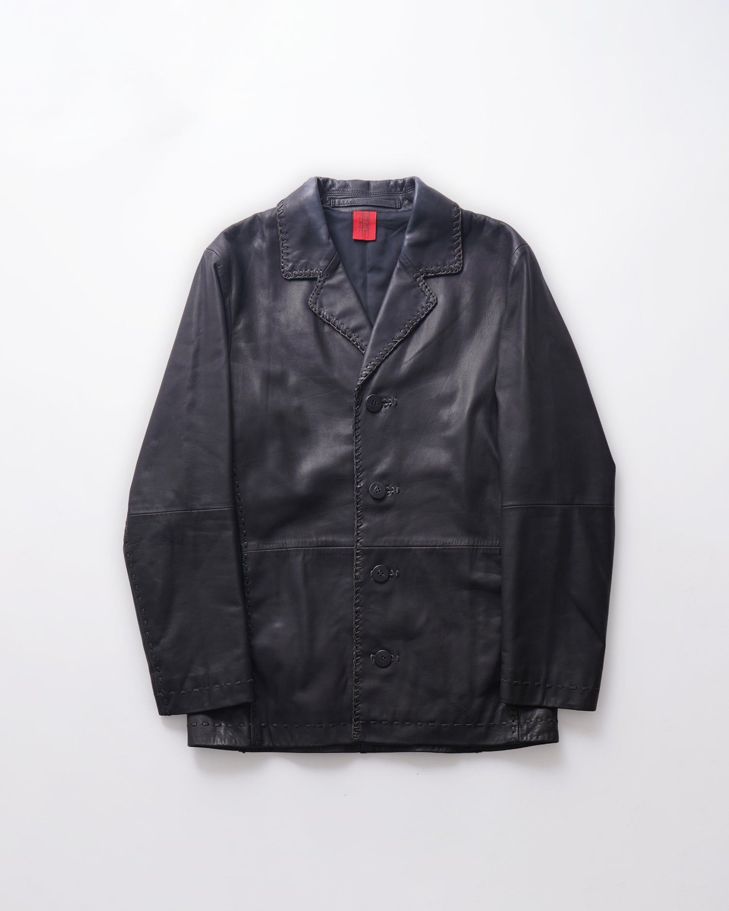 Stitched Lamb Leather Jacket – Front General Store