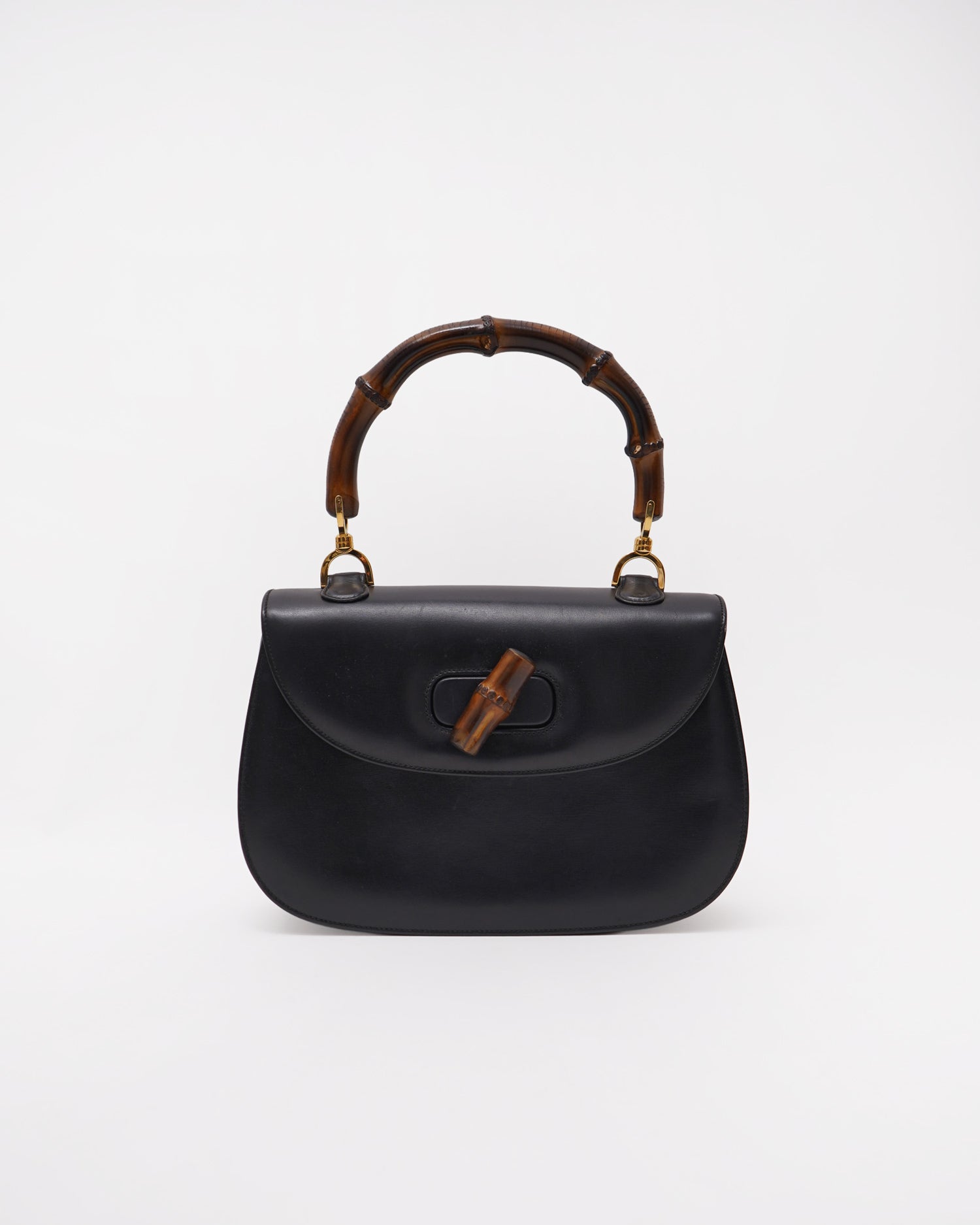 GUCCI Bamboo Handle Bag Made in Italy – Front General Store