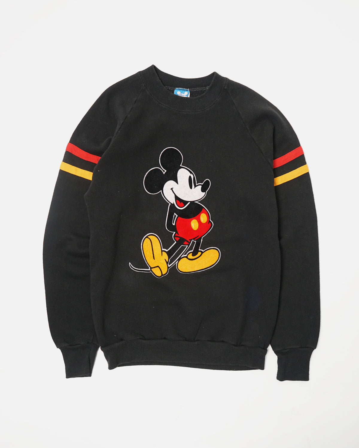 Walt Disney Productions Mickey Mouse Sweatshirt Crew Neck Front General Store