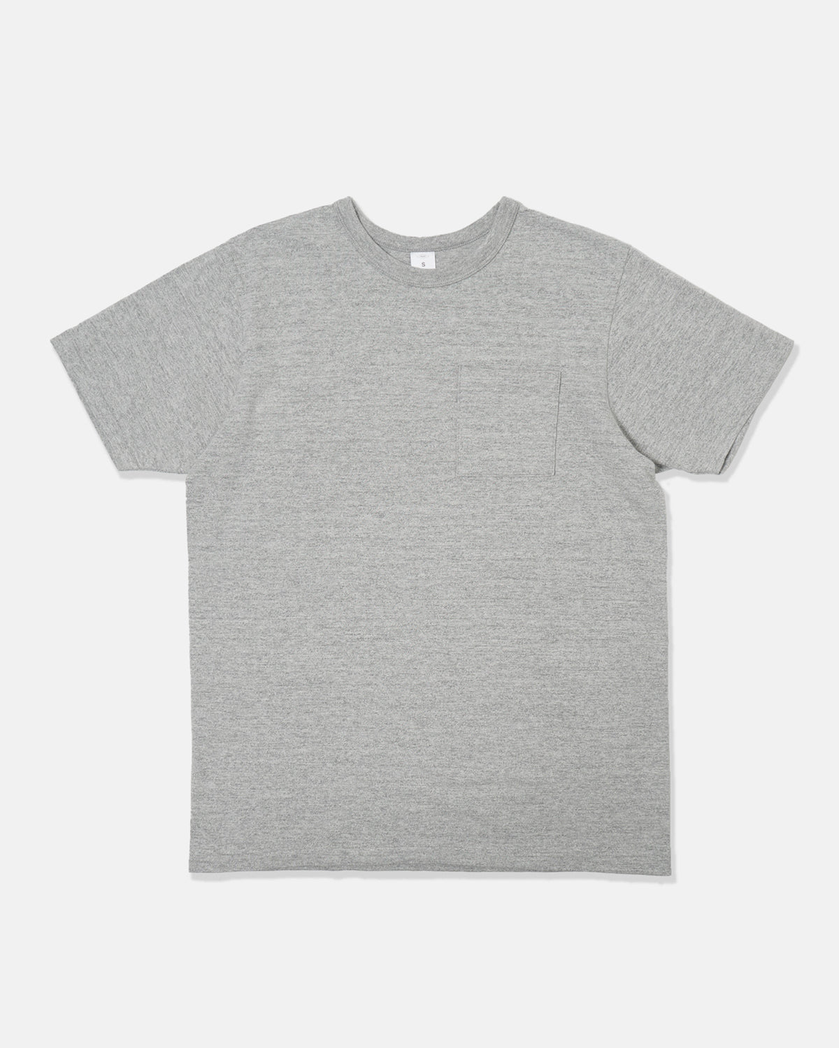 Heavy-weight Pocket T-shirts Gray