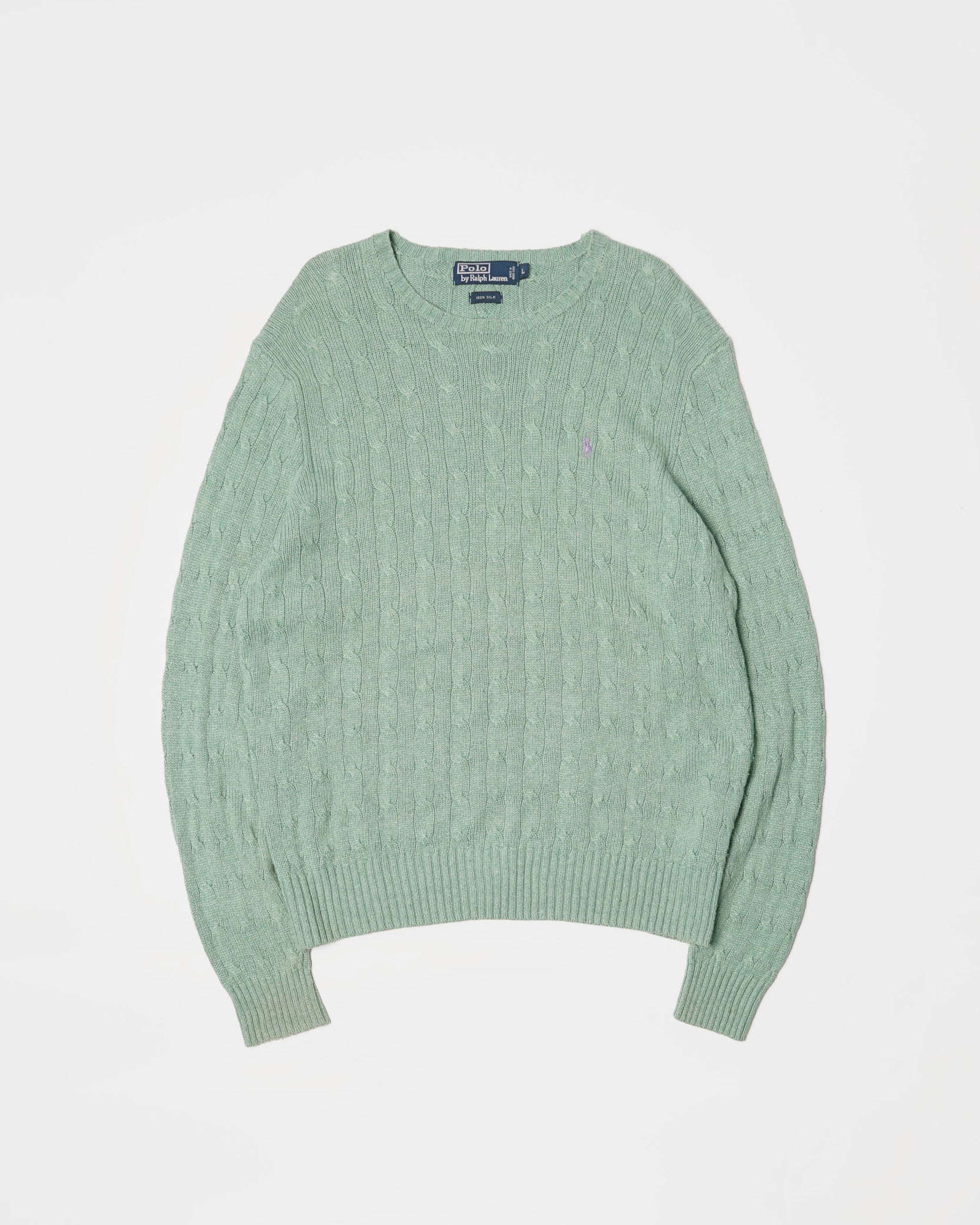 Ralph Lauren - Silk Cable Sweater