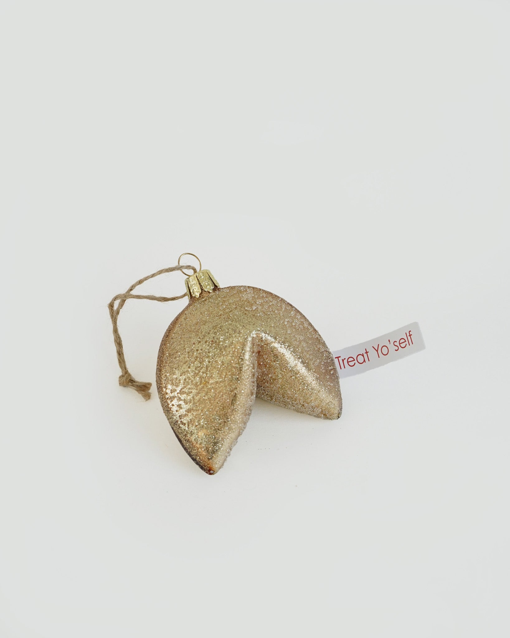 Treat Yo'Self Fortune Cookie Ornament
