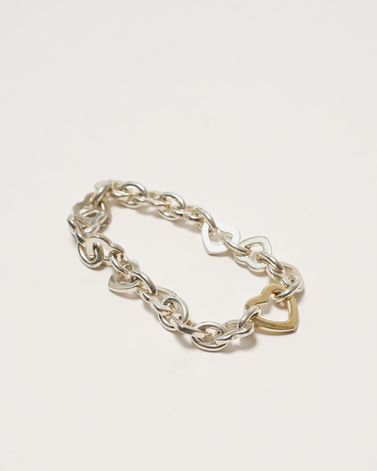 Silver Heart Bracelet