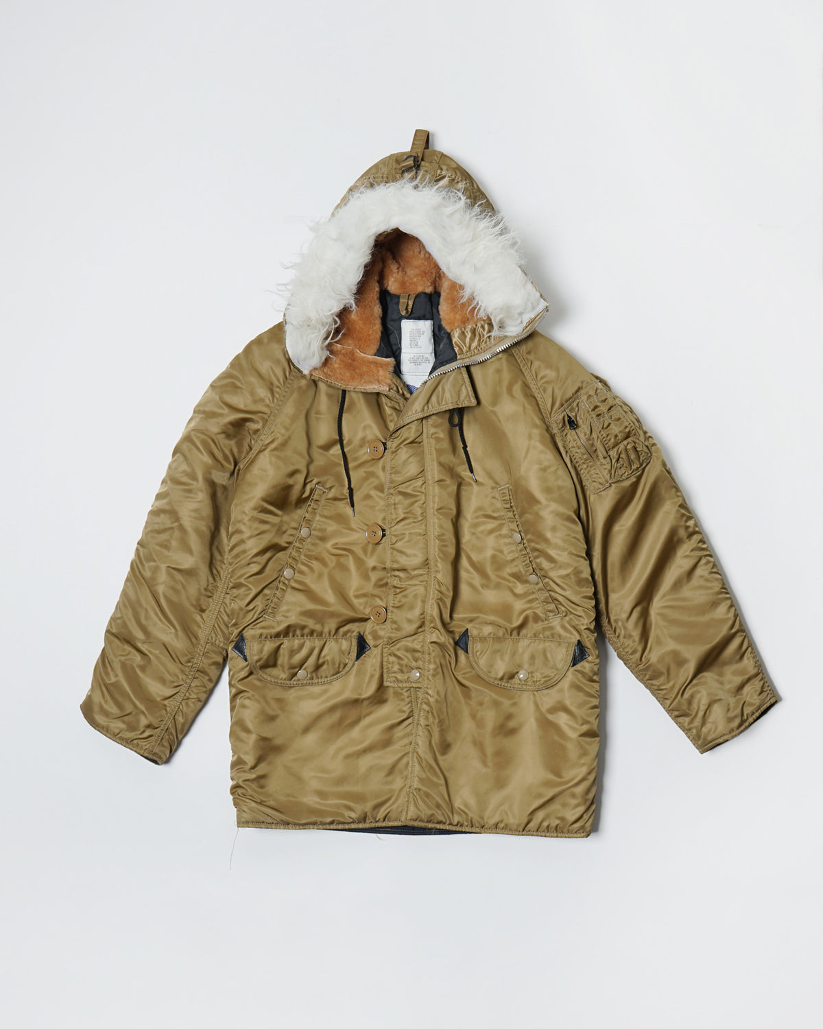 Nylon N-3B Cold Weather Parka / Gold