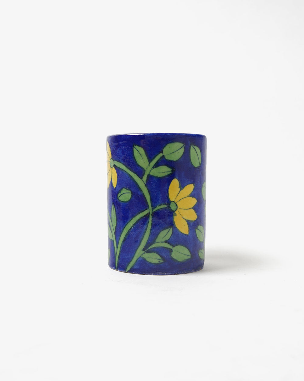 Hand Painted Tumbler Navy Blue