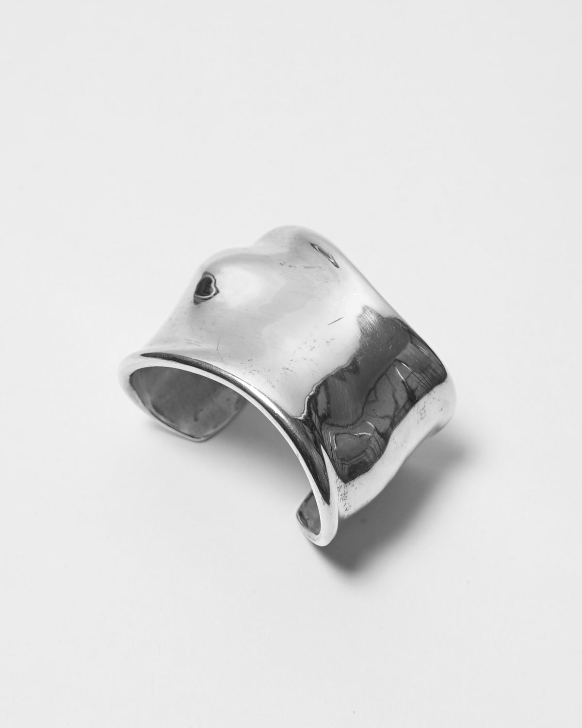 Silver Bone Cuff Bracelet