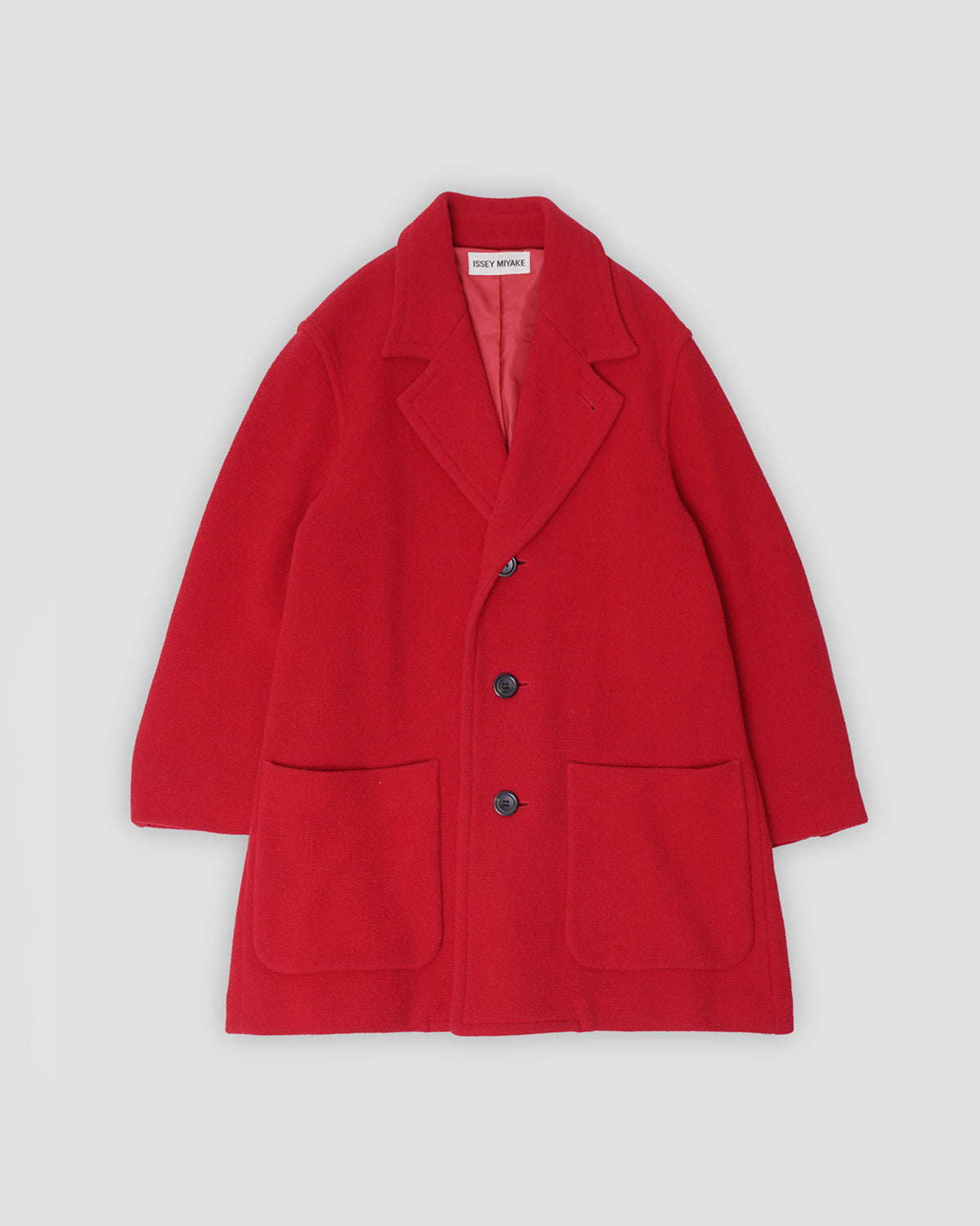 Red Wool 3B Coat – Front General Store
