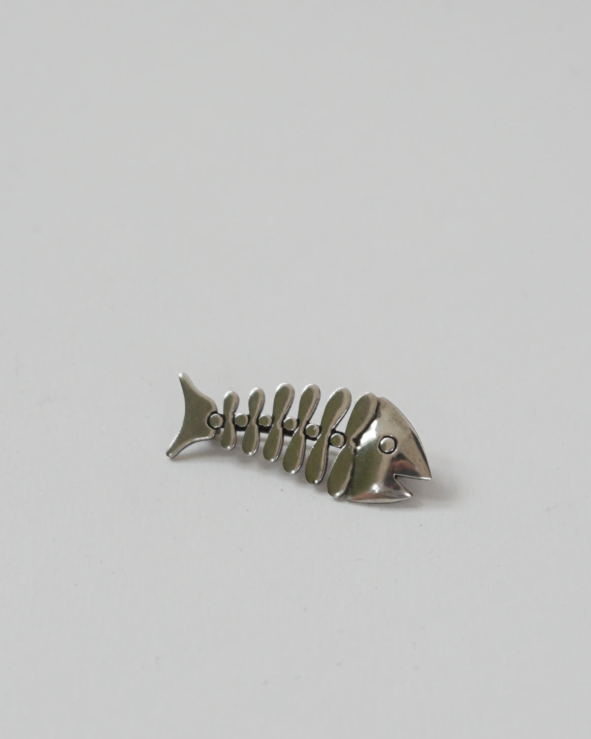 Silver Fish Brooch / Pin