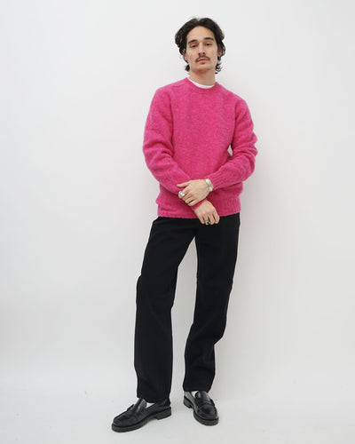 FGS Originals - Brushed Shetland Sweater Crew Neck / Pink