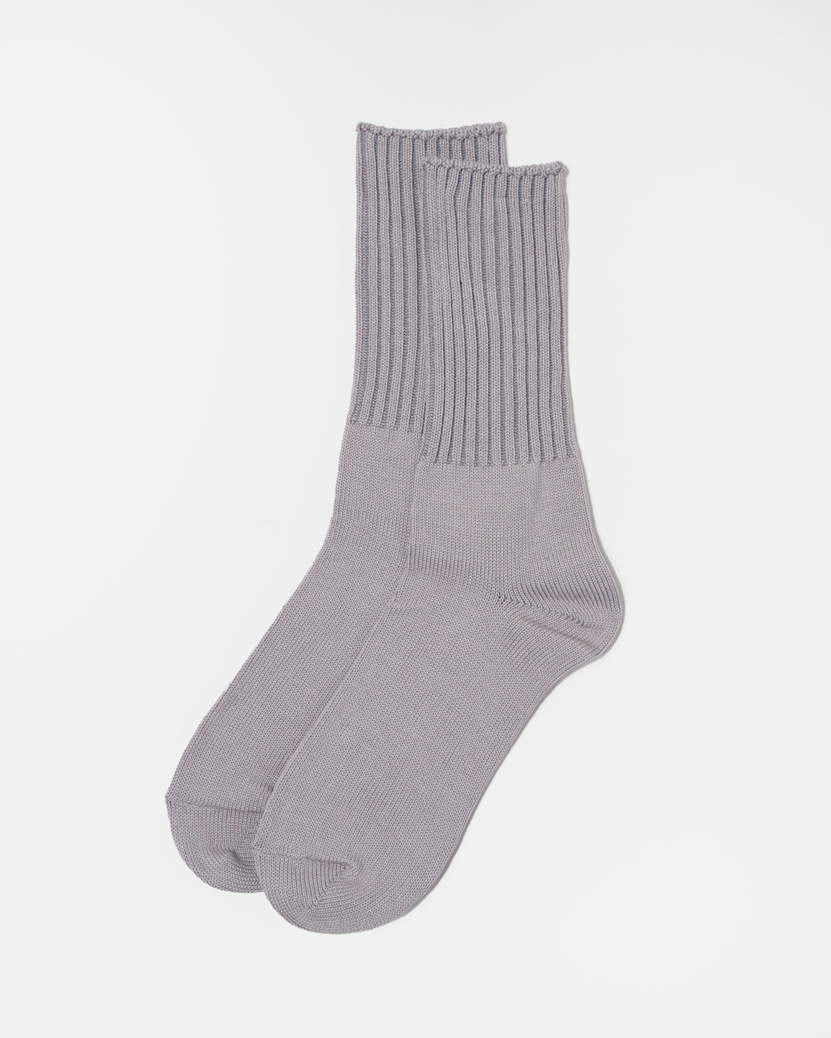 Silket Ribbed Socks / Purple