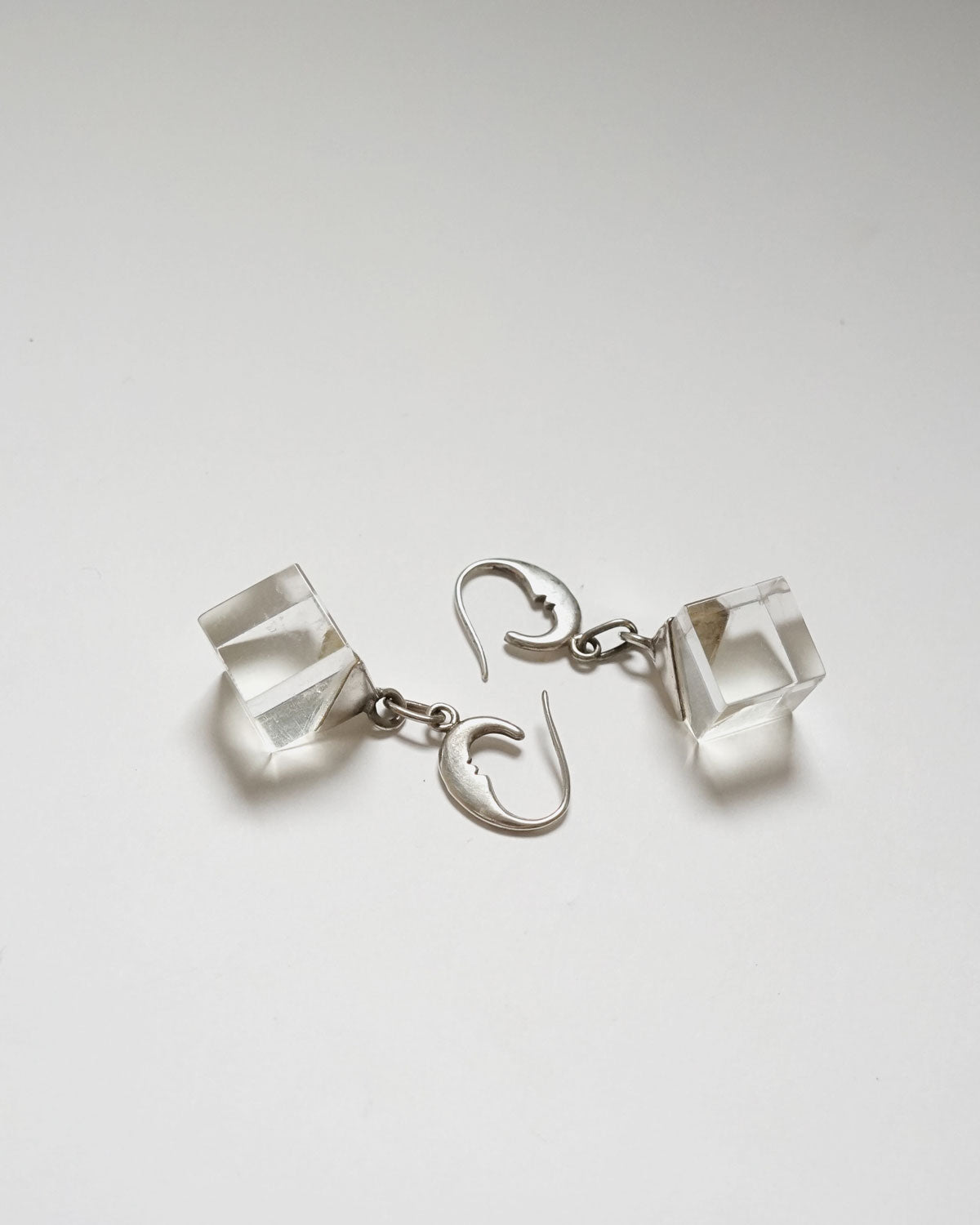 Silver x Lucite Earrings