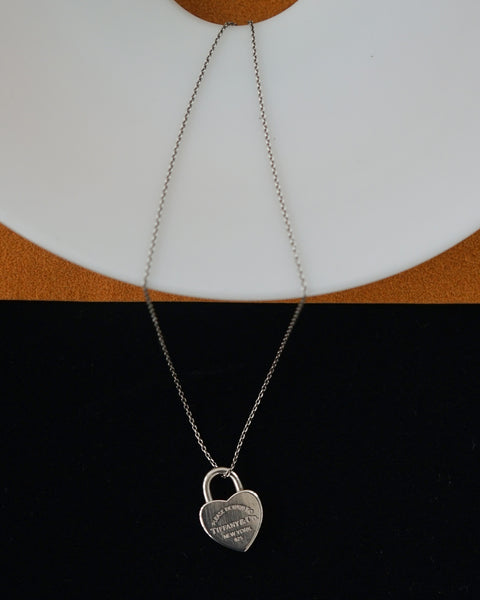 ★SENTIMENTS★ NO.483 [SILVER] HEART CODE LOCK NECKLACE NO.483 [SILVER] ハートコードロックネックレス - SENTIMENTS