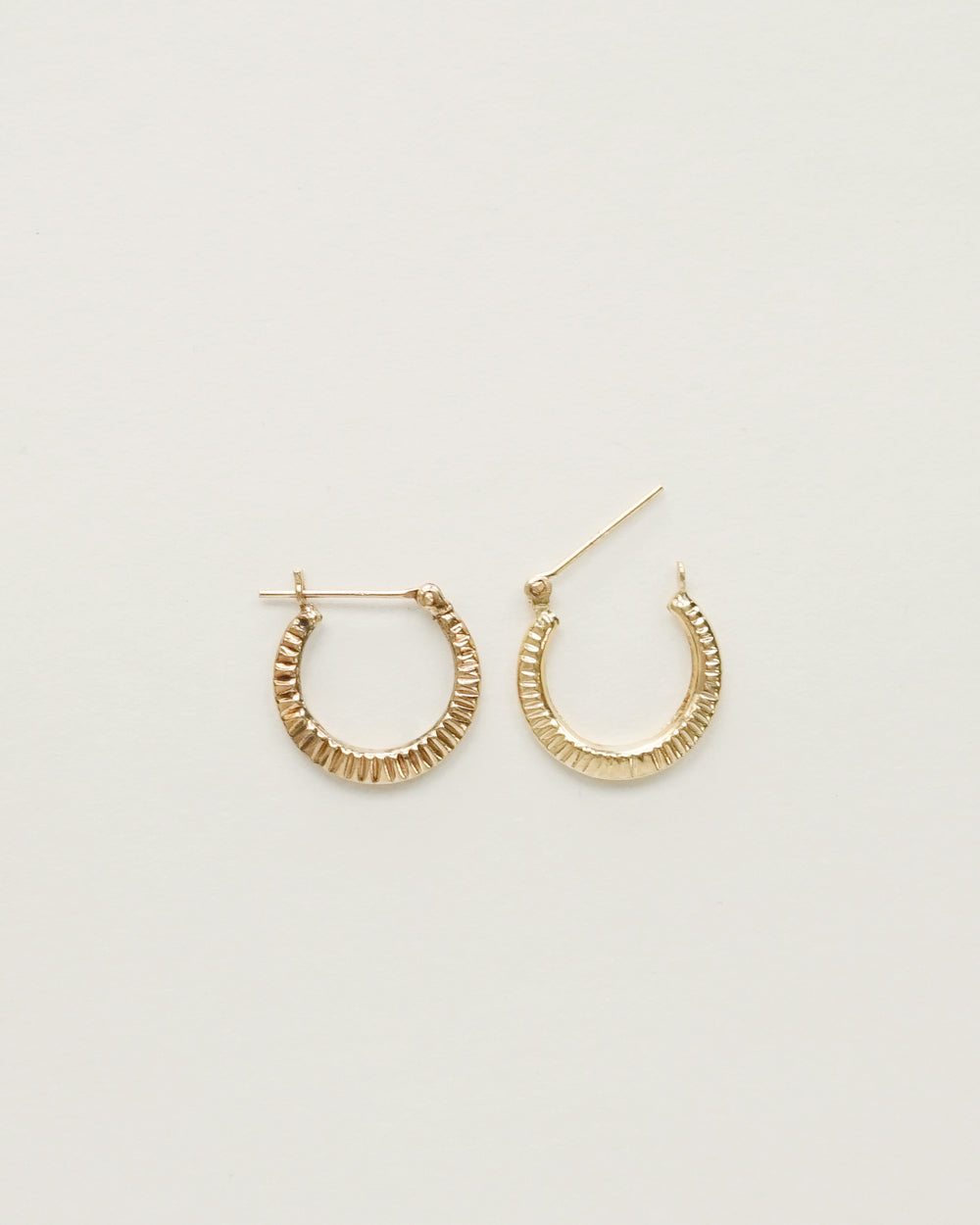 14k Gold Hoop Earrings