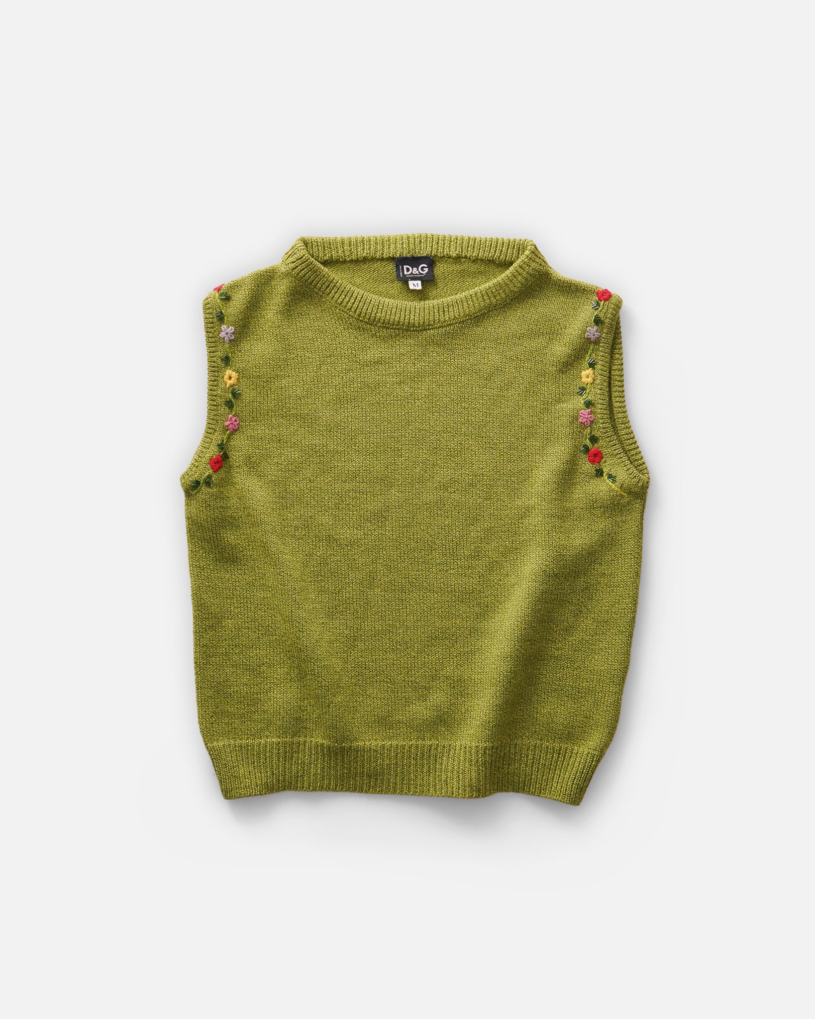 Flower Embroidered Vest – Front General Store