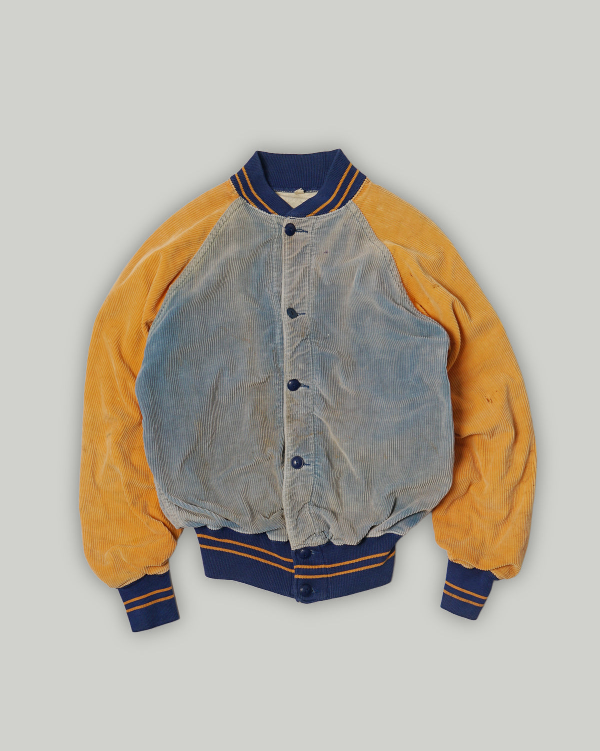 1940's Corduroy Varsity Jacket / Rainier Merc
