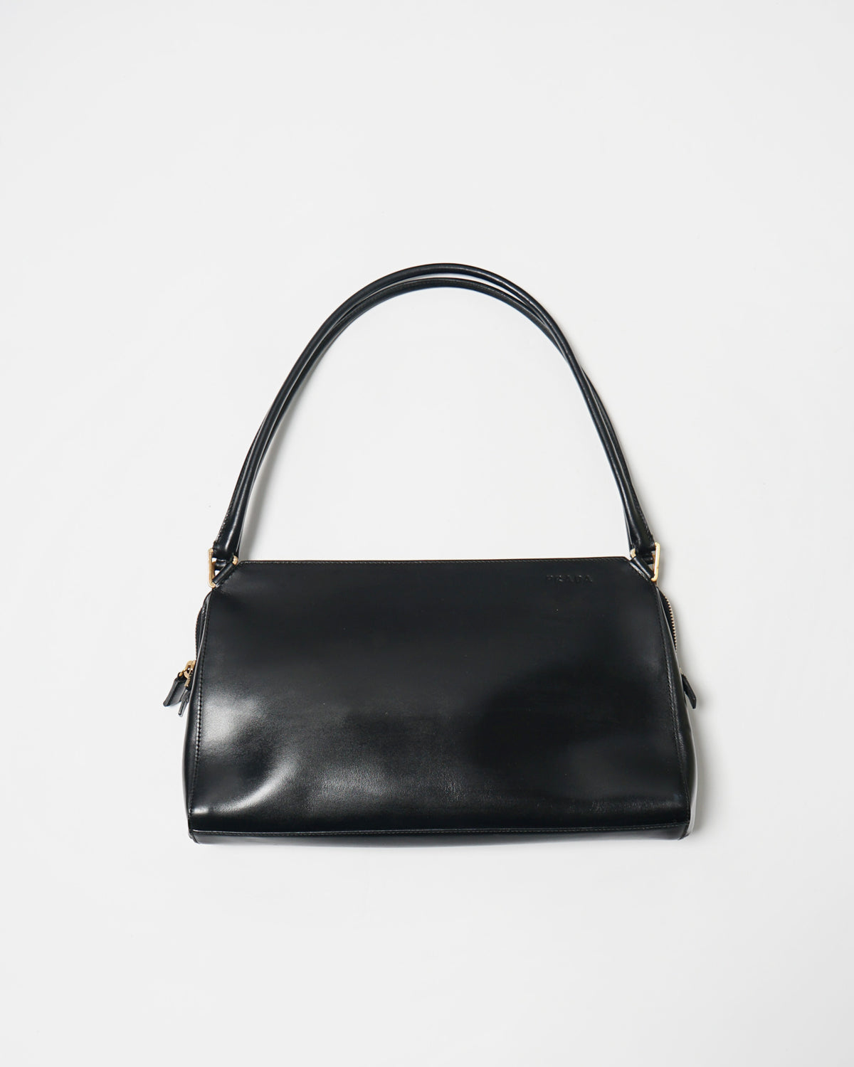 Prada Black Leather Hand Bag