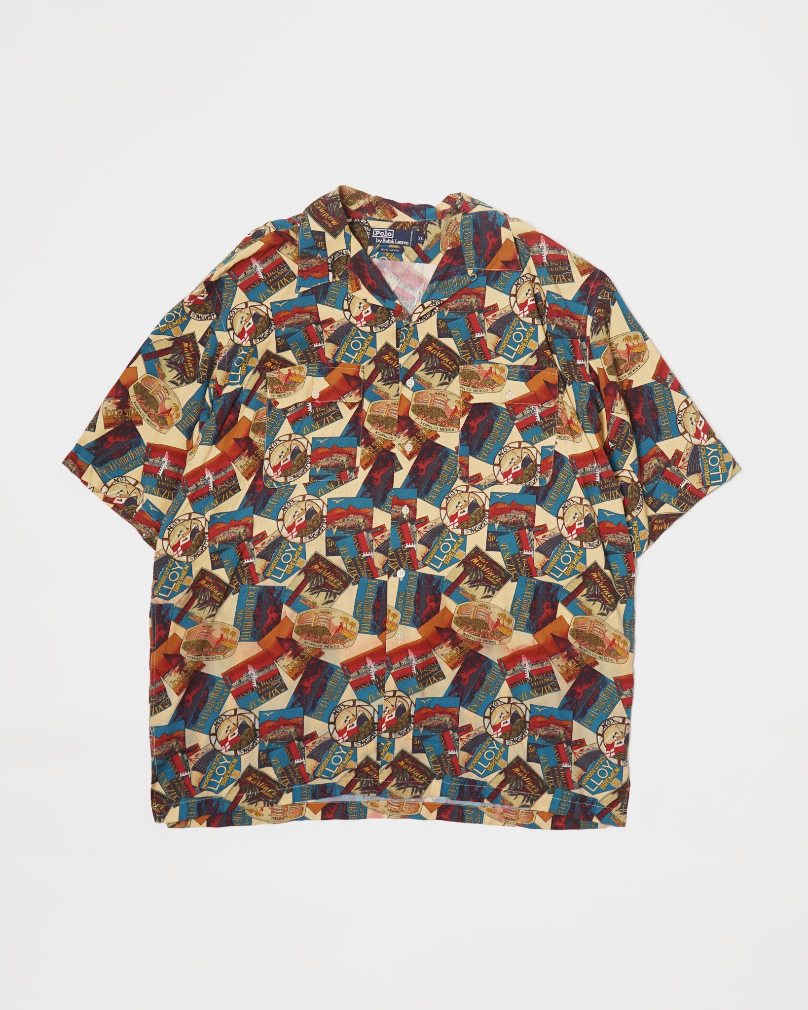 Rayon Patterned S/S Shirt – Front General Store