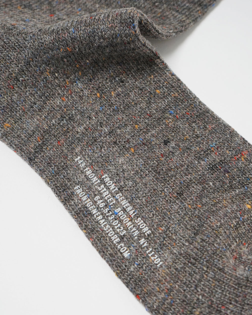 Wool Nep Socks / Gray