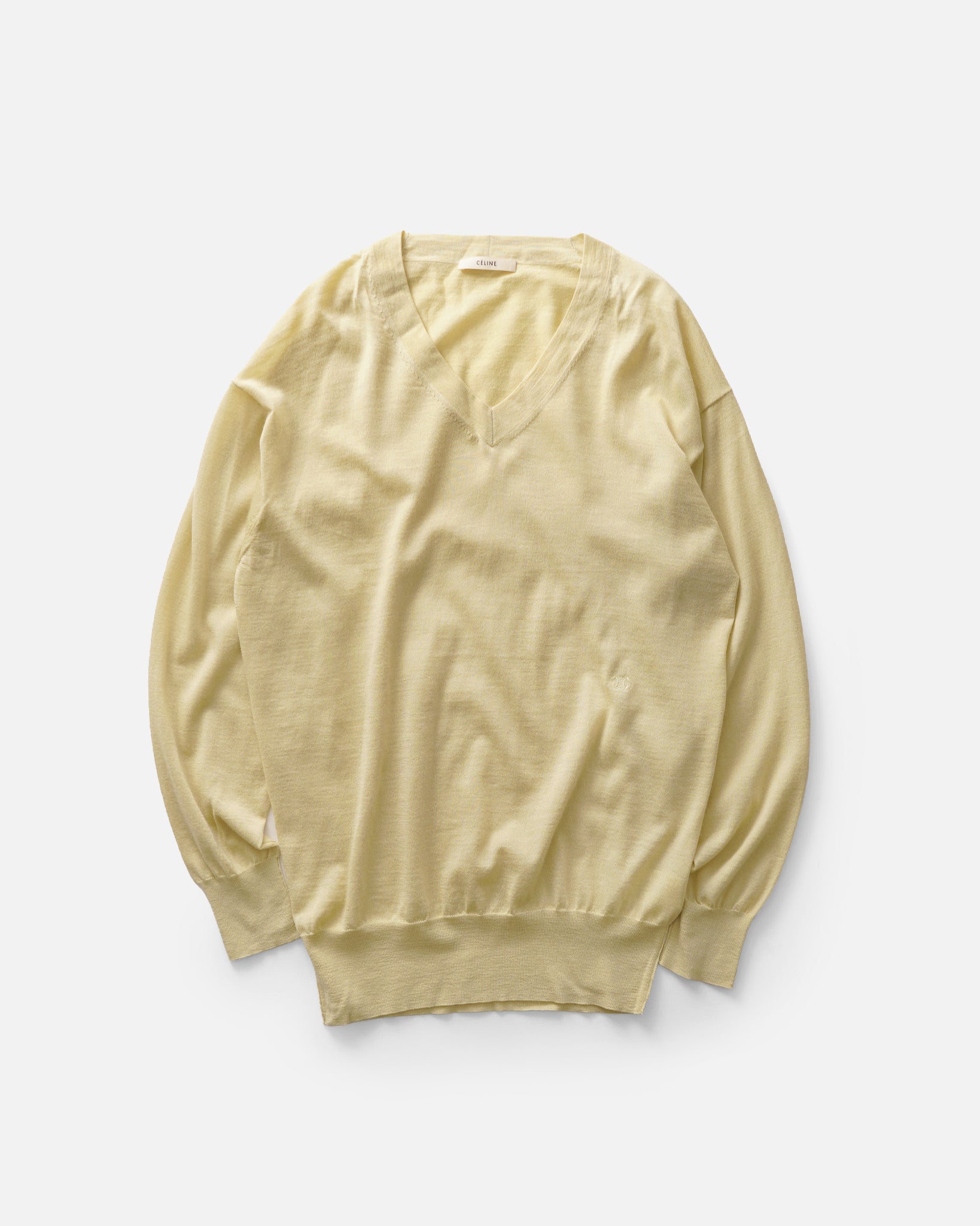 V-Neck Cashmere/ Silk Sweater – Front General Store